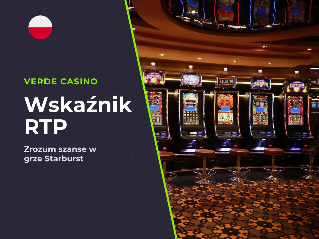 Co oznacza RTP w Starburst. Wskaźnik RTP (Return to Player) dla tej gry wynosi bazowo 96,09% i obrazuje teoretyczny zwrot do gracza w perspektywie milionów zakręceń. Ujemna wartość oczekiwana dla użyt