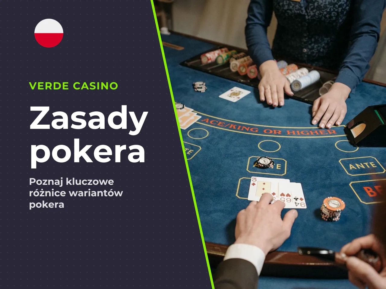 W Texas Hold'em masz pełną swobodę w doborze 5 kart z 7 dostępnych. Omaha natomiast wymusza sztywną regułę **2+3** — gracz nie może użyć trzech swoich kart prywatnych, nawet gdyby dawały lepszy układ.