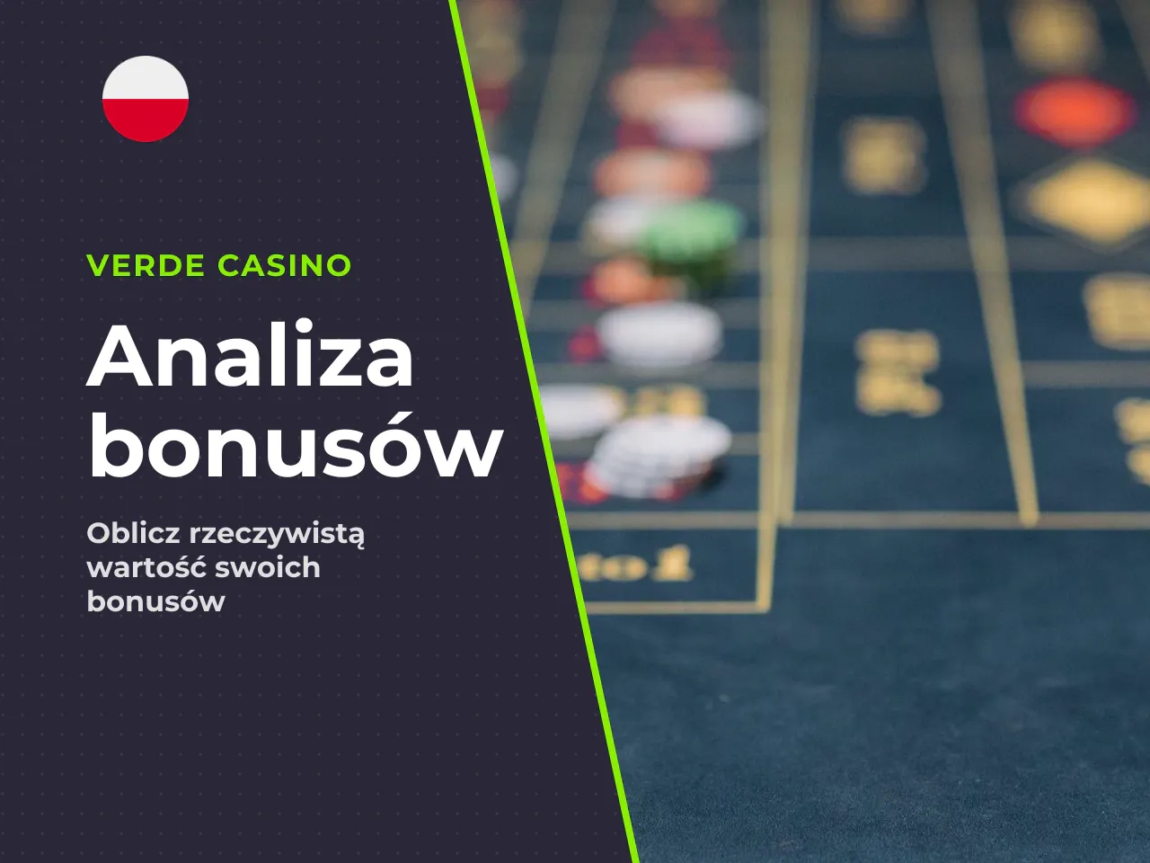 Jak ocenić, czy Verde Casino bonus naprawdę się opłaca. Podjęcie świadomej decyzji opiera się na wyliczeniach z gatunku Oczekiwanej Wartości (Expected Value, EV). W uproszczeniu: jeśli wymóg obrotu po