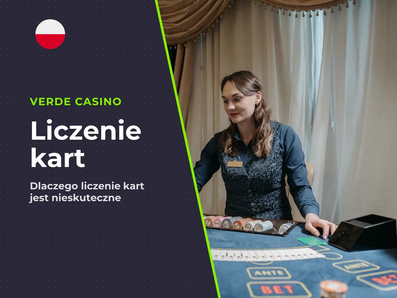 Dlaczego liczenie kart nie działa w blackjacku online. Liczenie kart to technika spopularyzowana przez Edwarda Thorpa, polegająca na śledzeniu stosunku kart wysokich do niskich pozostałych w talii. W